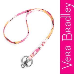 Vera Bradley| "Pixie Blooms" Lanyard & Keyring | New With Tags